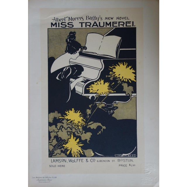 Les Maîtres de l'Affiche, Miss Träumerei, 1890s, Lithograph For Sale - Image 5 of 5