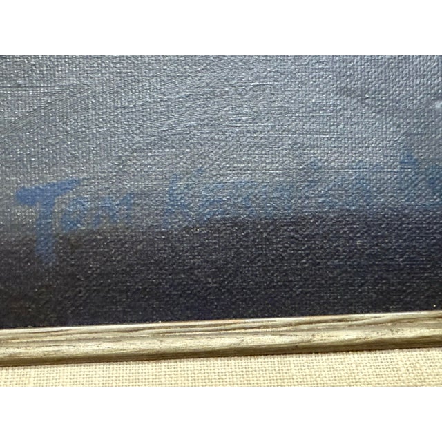 Vintage Still Life Oil Painting Canvas, Thomas Kerwick (1923-2015) For Sale In Miami - Image 6 of 10