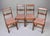 Late 19th Century Late 19th Century Victorian English Side Chairs - Set of Four For Sale - Image 5 of 12