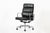 Mid-Century Modern Authentic Eames Herman Miller Tall Black Leather Office Chair 2001 For Sale - Image 3 of 13