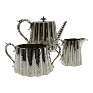 Mid-20th Century Grosvenor Three-Piece Tea Service by Mytton Rodd - Set of 3