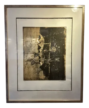 Johnny Freidlaender, L'Oiseau IX, 1959, Original Etching