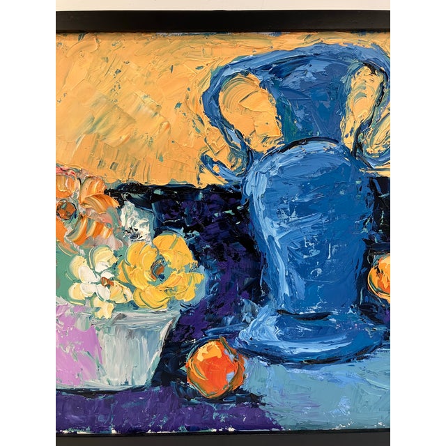 Modern Modern Oil Still Life Painting For Sale - Image 3 of 5