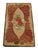 1920s Antique Hooked Rug in Beige-Brown With Colorful Floral Medallion | Rug & Kilim For Sale - Image 5 of 8