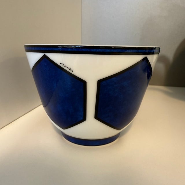 Blue Vintage Tea Set from Hermès, 2000s, Set of 6 For Sale - Image 8 of 10