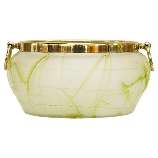 Art Deco Palme Koenig Glass Fruit Bowl, Vienna, 1920s For Sale - Image 12 of 12
