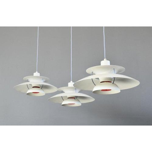 Poul Henningsen Model PH5 Pendant Light by Louis Poulson, 1960s For Sale - Image 4 of 11