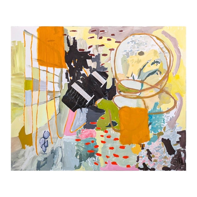 Contemporary Benji Stiles "The Way" Contemporary Colorful Pastel Abstract Expressionist Oil Painting, 2024 For Sale - Image 3 of 10