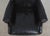 Frontgate Black Leather High Quality Club Wing Chair For Sale - Image 9 of 18