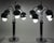 Robert Sonneman Mid 20th Century Mid Century Modern Robert Sonneman Chrome Ball Waterfall Lamps Set of 2 For Sale - Image 4 of 5