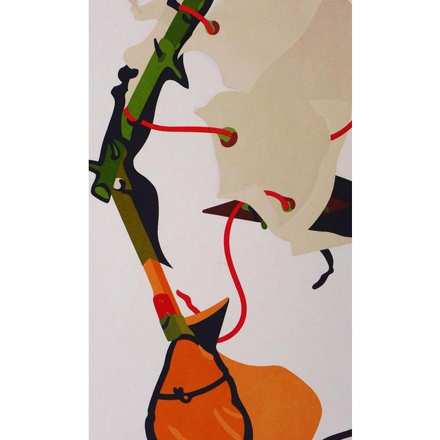 Hervé Telemaque, The Broom, 1974, Lithograph For Sale - Image 4 of 5