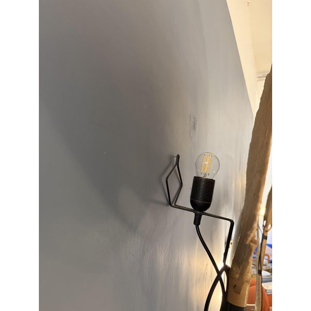 Ingo Maurer Uchiwa Wall Lamps by Ingo Maurer, 1970s, Set of 2 For Sale - Image 4 of 10