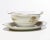 1940s Vintage 1947 Noritake Rose Gravy Boat With Attached Plate - 2 Pieces For Sale - Image 5 of 7