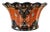 Late 20th Century United Wilson Neoclassical Scalloped Ceramic Cachepot For Sale