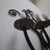 2000 - 2009 Handcrafted Five-Light Wall Sconce in Wrought Iron with Scrolls For Sale - Image 5 of 10