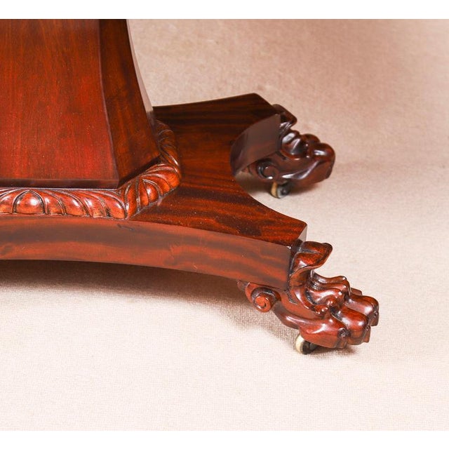 Antique 20th Century George IV Regency Dining Table & Chairs, Set of 13 For Sale - Image 9 of 12