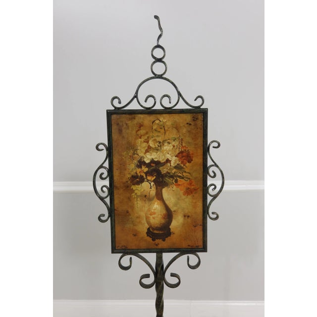 Approx: 20 Years Old Nice Green Patina Painted Finish Possibly Maitland Smith Or Similar Manufacture Condition: Excellent...