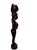 African Vintage Mid-Century Hand-Carved African Mahogany Female Figure With Harvest Basket For Sale - Image 3 of 5
