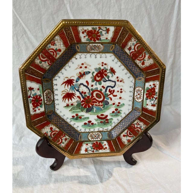 China Plate on Display Stand by Payne Imports For Sale - Image 9 of 9