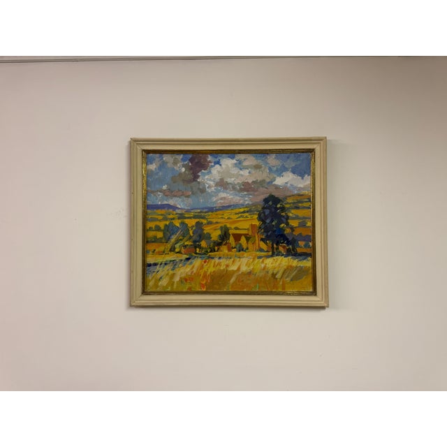 1980s Elizabeth Jane Lloyd, Landscape, 1980s, Oil on Board For Sale - Image 5 of 10
