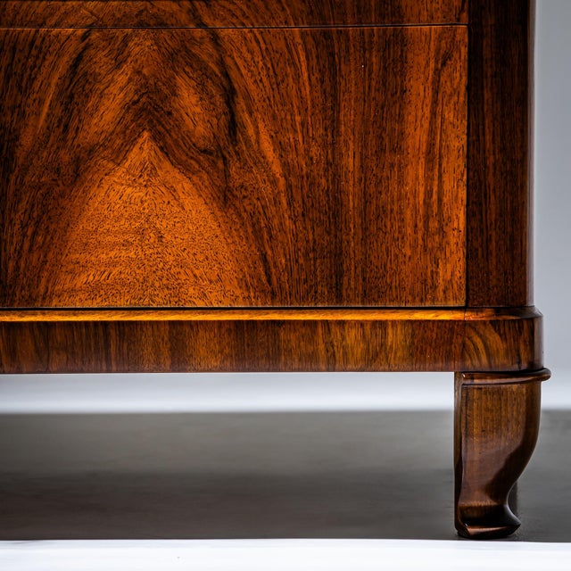 Brown Biedermeier Chest of Drawers, 1830s For Sale - Image 8 of 10