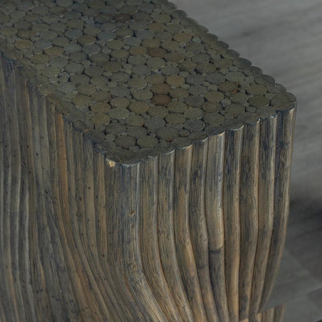 20th Century American Dining Table & Chairs by McGuire, 1970s, Set of 5 For Sale - Image 18 of 18