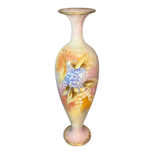 Late 20th Century Imperial Bonn Hand Painted Porcelain Vase