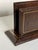 Late 20th Century Vintage Traditional Genuine Brown Leather Gold Tooling Letter Holder Desk Set For Sale - Image 5 of 10