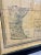 Large Vintage Antiqued Stanford Map of Italy in Black & Gold Frame 1990's For Sale - Image 11 of 15