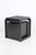 Black "Cutter" stool and storage box from the "Skagerak" series. Design: Niels Hvass (born 1958), Denmark, for Tripp Trapp...