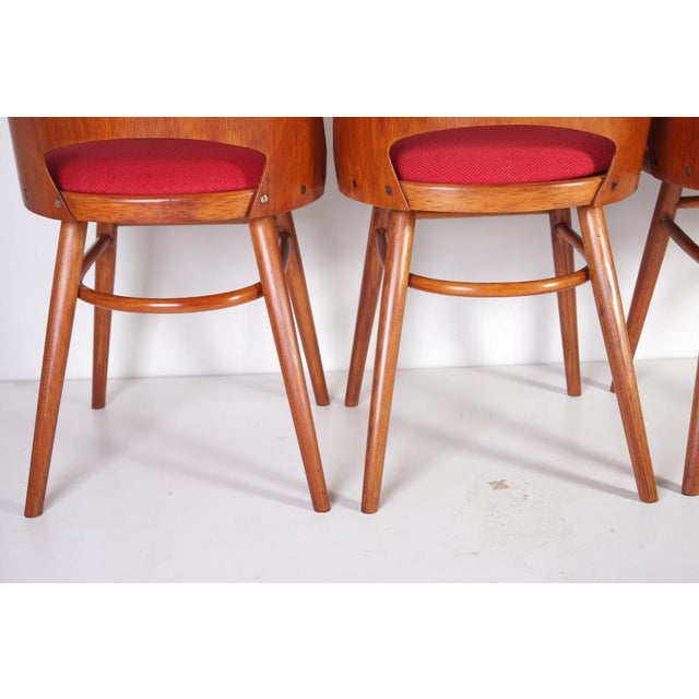 Dining Chairs by Oswald Heardtl for Ton, Set of 4 For Sale - Image 14 of 18