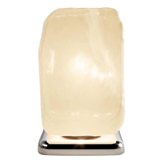 Wax and Stone Light Table with Glass by Linde Freya Tangelder for Cassina For Sale
