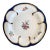 Sèvres Style “Feuilles De Choux” Plate in Blue and Gold For Sale