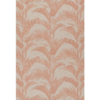 Momeni Contemporary Indoor/Outdoor Riviera Palm Rug in Coral, 5'3" x 7' For Sale