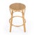 2020s Tobias 24 in. Seat Height Round Rattan Backless Counter Stool, Natural/ Natural Rattan Frame For Sale - Image 5 of 11