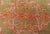 Antique Turkish Oushak Rug in Green Field, Red, Orange & Rich Colorful Accent For Sale - Image 10 of 12