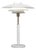 Mid-Century Danish Metal Table Lamp, 1960s For Sale