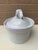 Ceramic Vintage French Country Ceramic Rabbit Casserole Dish For Sale - Image 7 of 10