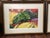 Yellow Pair of Susan R. Wilson Original Oilstick Landscapes "Ample Spaces" & "Spaces With River," Signed and Dated 2002 For Sale - Image 8 of 10