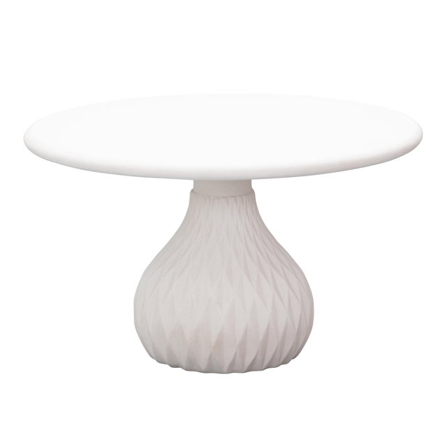 Tulum Ivory Concrete Coffee Table For Sale - Image 9 of 9