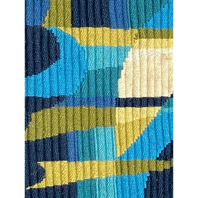 Modern French Tapestry with Gilles Duvert, 1970s For Sale - Image 12 of 13