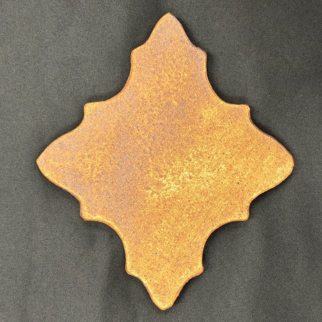 5" x 6" casablanca concave ceramic field tile with a burnt umber glaze and natural matte finish. Tiles are handmade and...