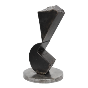 Noteworthy - Contemporary Expressive Geometric Abstract Metal Sculpture Original Artwork by Granville Beals