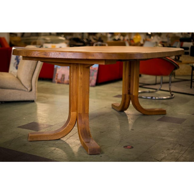 Vintage T40 Dining Table by Pierre Chapo, 1970, in Good conditions. Designed 1970 to 1979