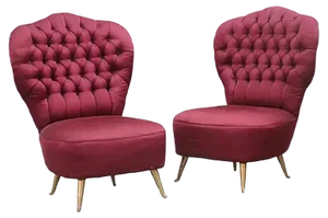 Set of Mid-Century Italian Armchairs from ISA Bergamo, 1950s