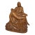 Antique Hand Carved Wood Folk Art Religious Jesus Christ Sculpture Pieta Statue For Sale