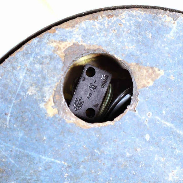 Vintage Metal Table Lamp For Sale - Image 9 of 10