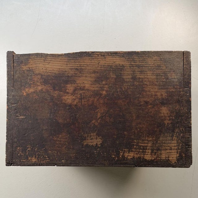 Small Antique Japanese Tansu Chest, 1900s, 1890s For Sale - Image 10 of 13