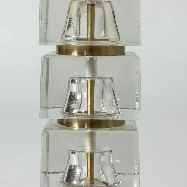 Swedish Crystal Table Lamp, 1960s For Sale - Image 6 of 7