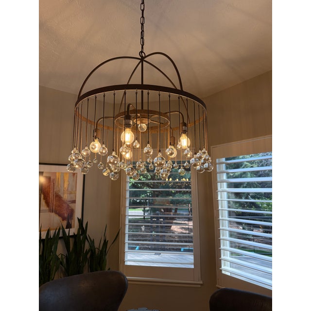 2020s Arhaus Aubrey Round Chandelier For Sale - Image 5 of 8